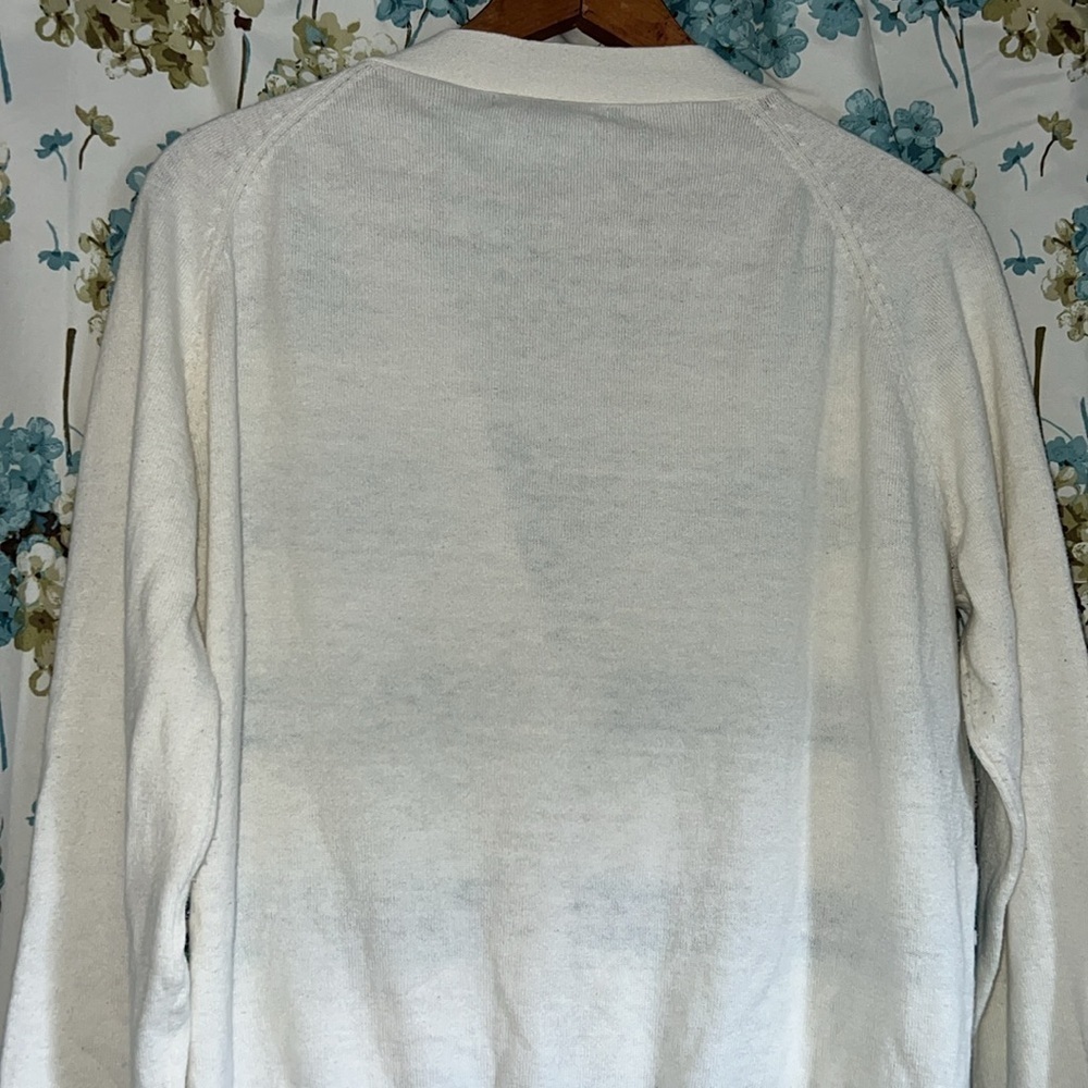 Forever 21 stripped white cardigan - Picture 9 of 11